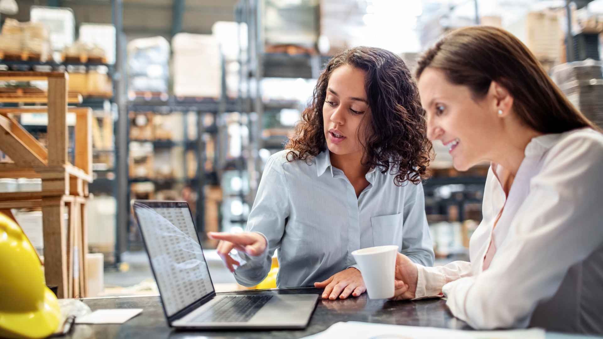 WMS Stock Photo Two Women